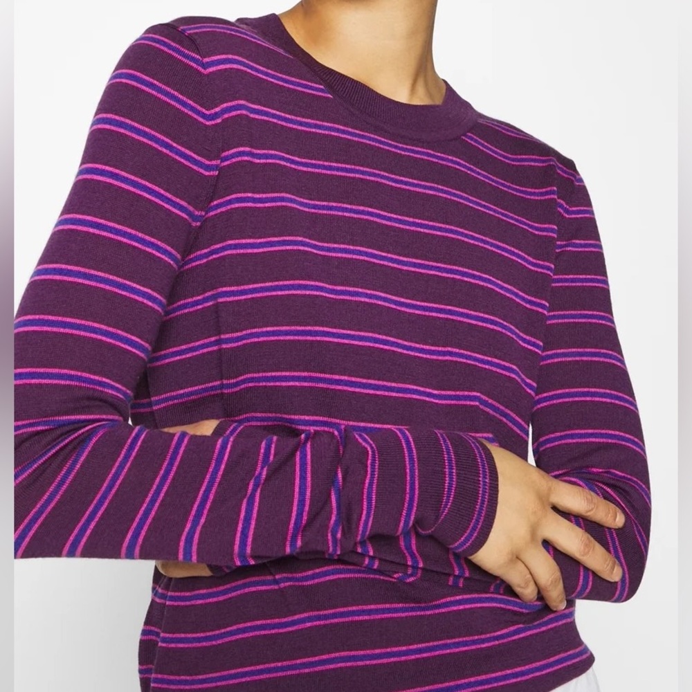 GAP extra fine merino wool striped sweater